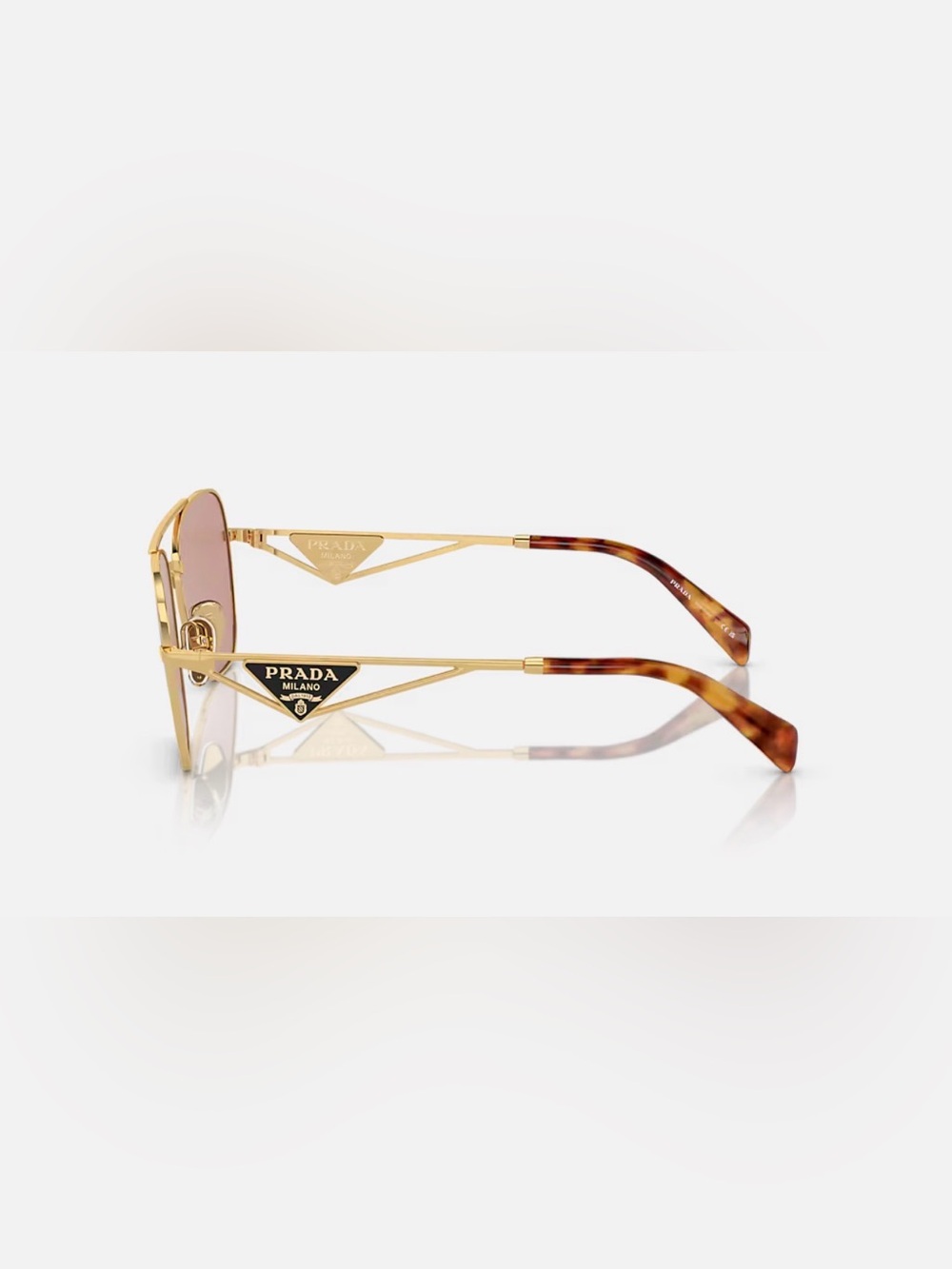 Prada Sunglasses with Rose-Brown Lenses - Picture 2 of 5
